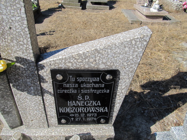 Hanna Koczorowska 1973 Inowrocław - Grobonet - Wyszukiwarka osób pochowanych