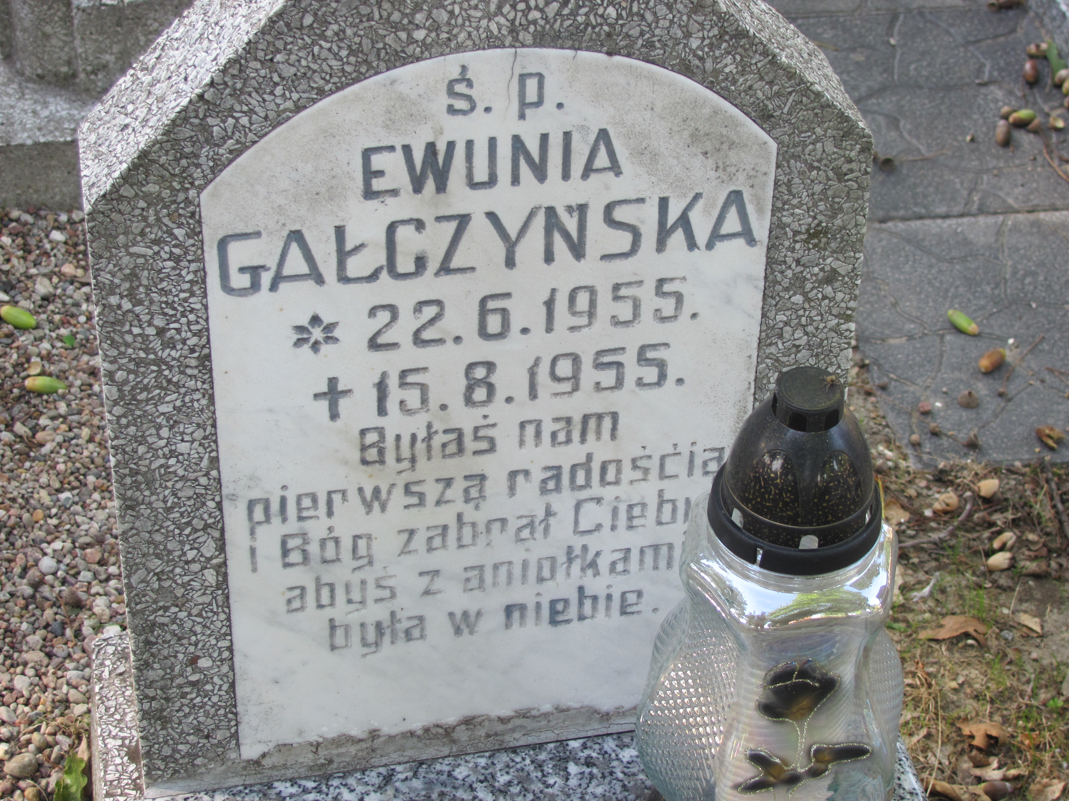 Grób Ewunia Gałczyńska