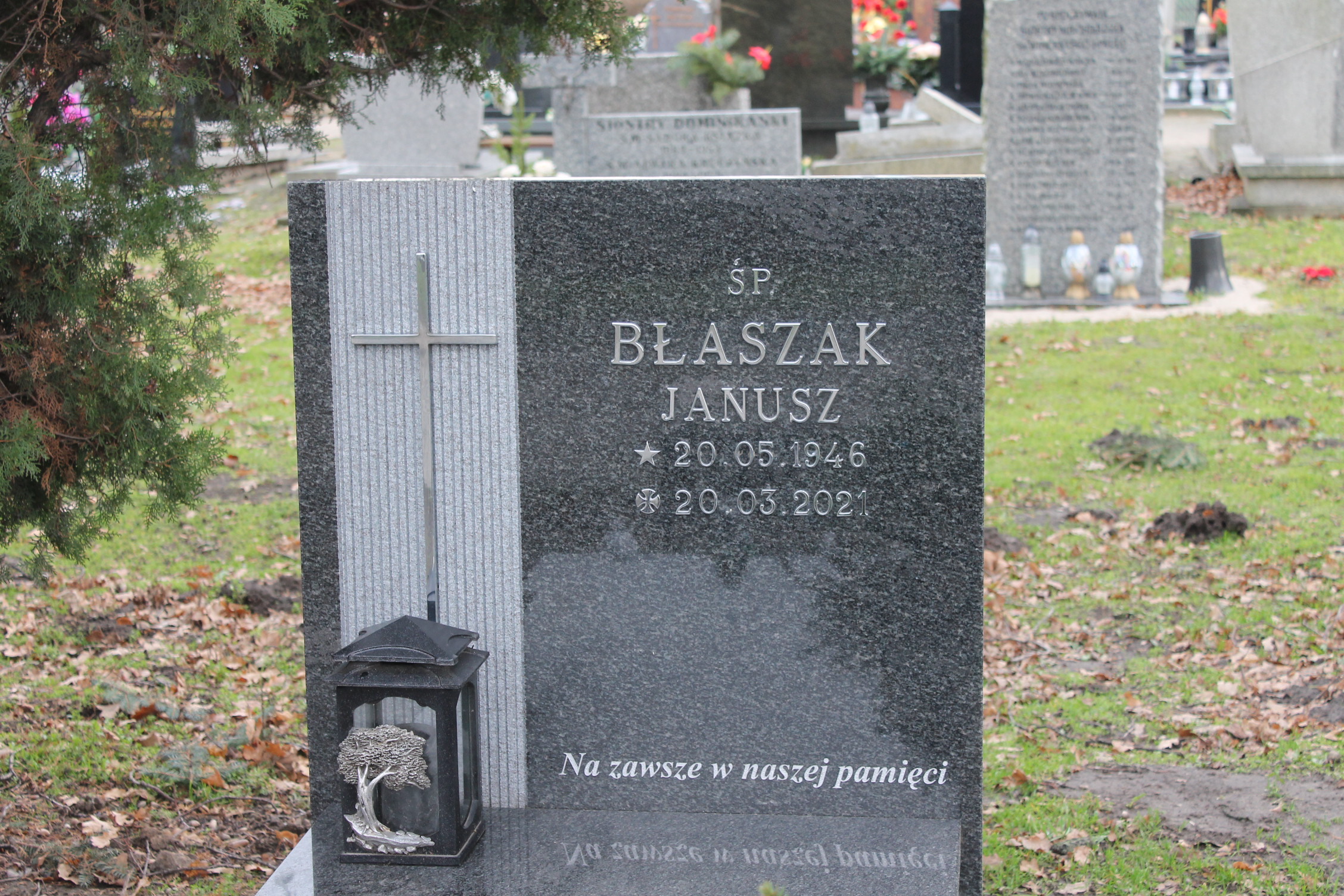 Janusz Błaszak 1946 Inowrocław - Grobonet - Wyszukiwarka osób pochowanych