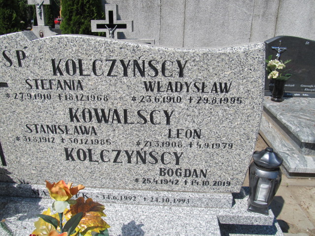 Stefania Kolczyńska 1910 Inowrocław - Grobonet - Wyszukiwarka osób pochowanych