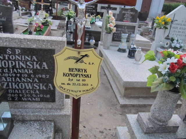 Antonina Konopińska 1899 Inowrocław - Grobonet - Wyszukiwarka osób pochowanych