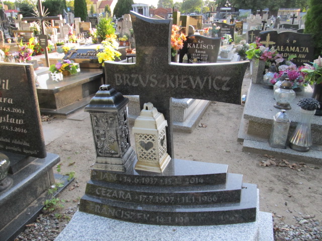 Jan Brzuszkiewicz 1937 Inowrocław - Grobonet - Wyszukiwarka osób pochowanych