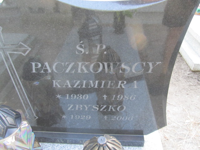 Zbyszko Paczkowski 1929 Inowrocław - Grobonet - Wyszukiwarka osób pochowanych