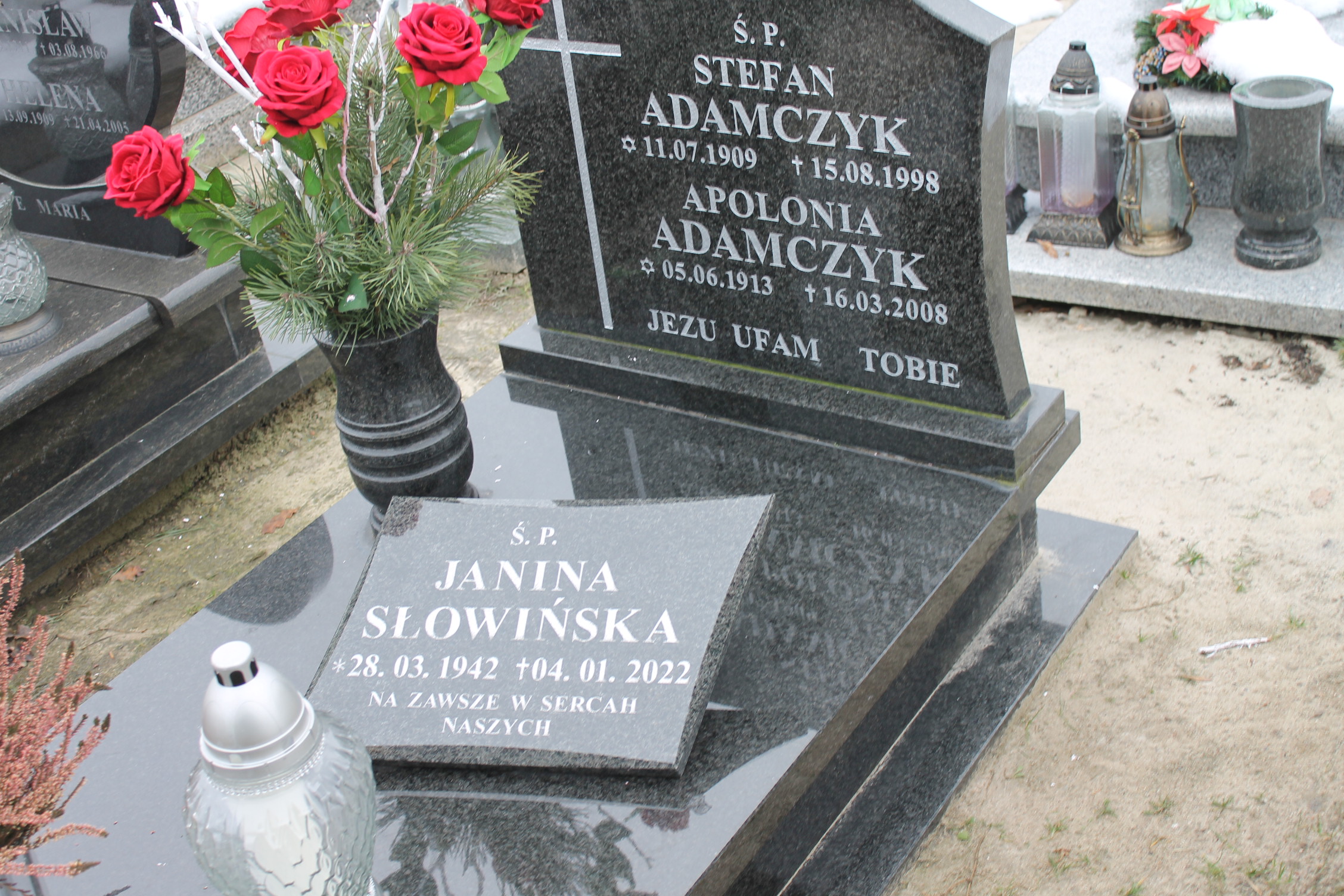 Grób Stefan Adamczyk