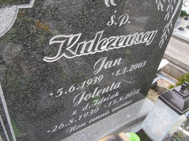 Grób Jolenta Kulczewska