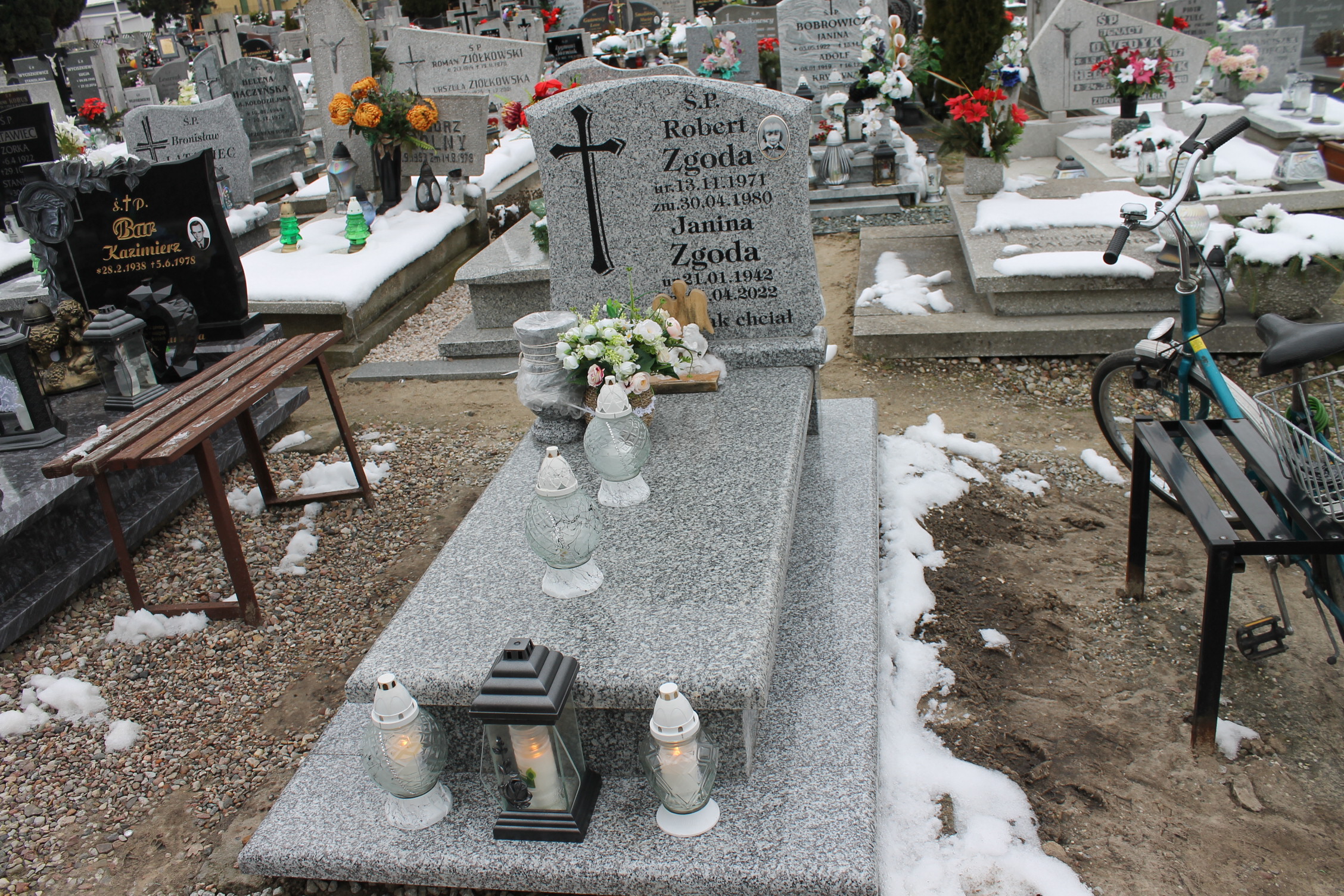 Grób Janina Zgoda 