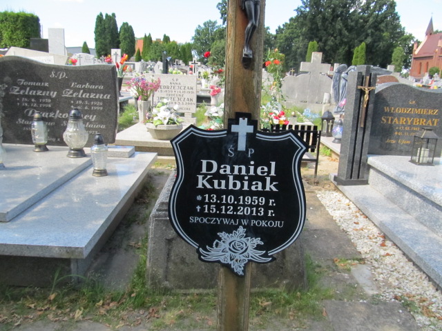 Daniel Kubiak 1959 Inowrocław - Grobonet - Wyszukiwarka osób pochowanych