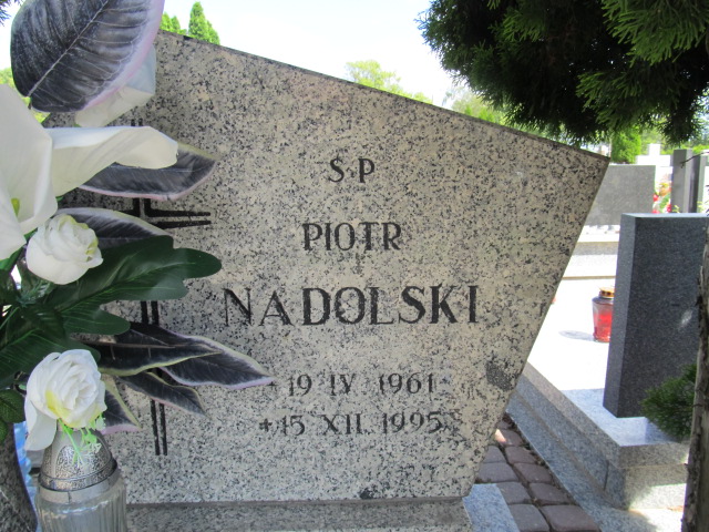 Piotr Nadolski 1961 Inowrocław - Grobonet - Wyszukiwarka osób pochowanych