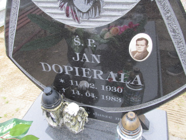 Jan Dopierała 1930 Inowrocław - Grobonet - Wyszukiwarka osób pochowanych