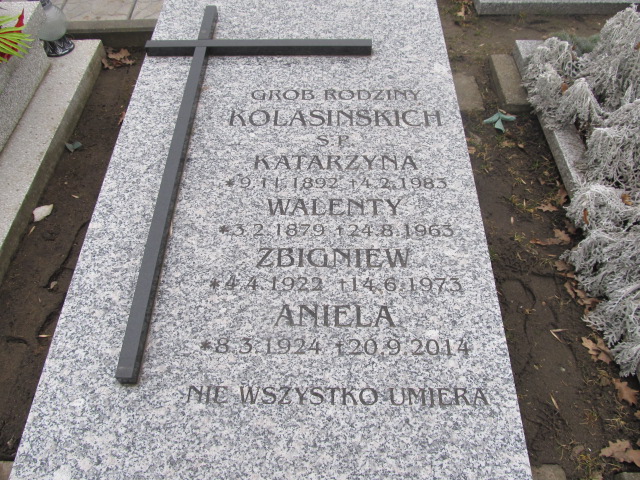 Zbigniew Kolasiński 1922 Inowrocław - Grobonet - Wyszukiwarka osób pochowanych