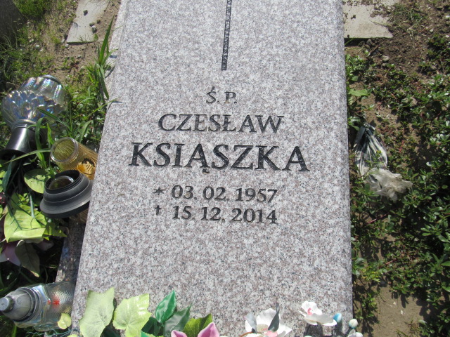 Czesław Ksiąszka 1957 Inowrocław - Grobonet - Wyszukiwarka osób pochowanych