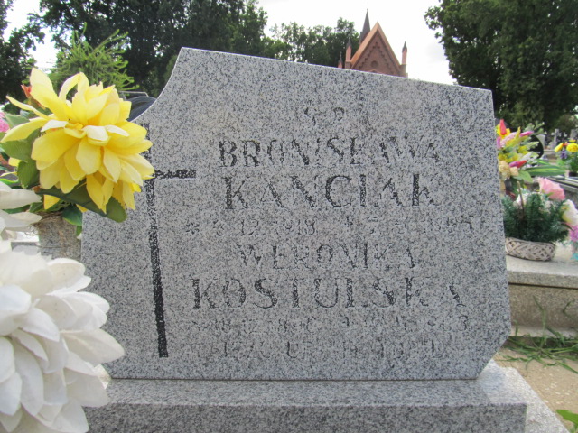 Weronika Kostulska 1890 Inowrocław - Grobonet - Wyszukiwarka osób pochowanych