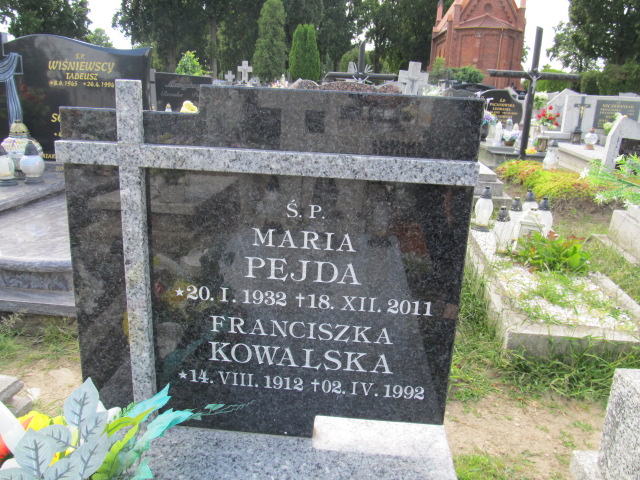 Maria Pejda 1932 Inowrocław - Grobonet - Wyszukiwarka osób pochowanych