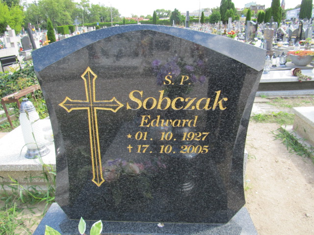 Grób Edward Sobczak
