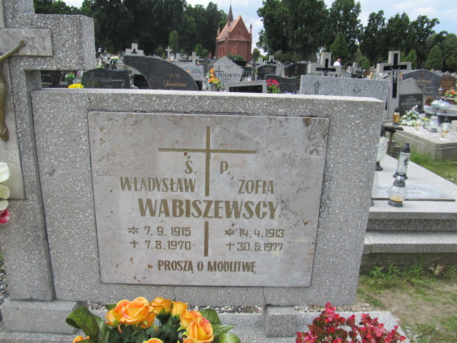 Władysław Wabiszewski 1915 Inowrocław Parafialny - Grobonet - Wyszukiwarka osób pochowanych