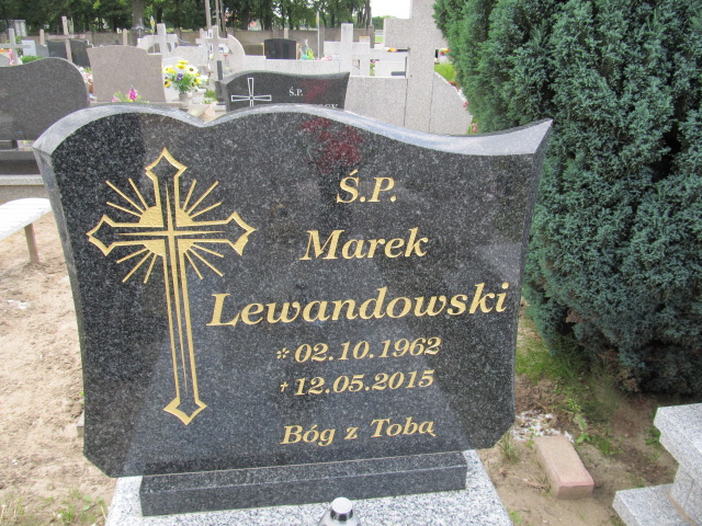 Marek Lewandowski 1962 Inowrocław - Grobonet - Wyszukiwarka osób pochowanych