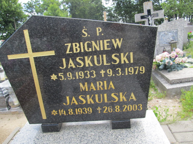 Zbigniew Jaskulski 1933 Inowrocław - Grobonet - Wyszukiwarka osób pochowanych