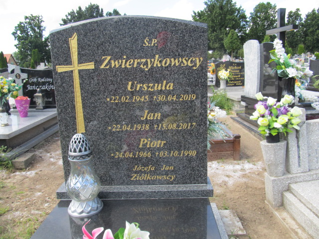 Grób Jan Zwierzykowski