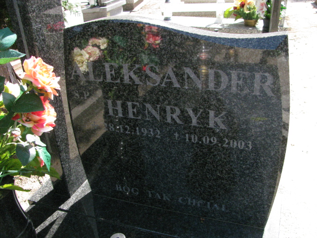 Henryk Aleksander 1932 Inowrocław - Grobonet - Wyszukiwarka osób pochowanych