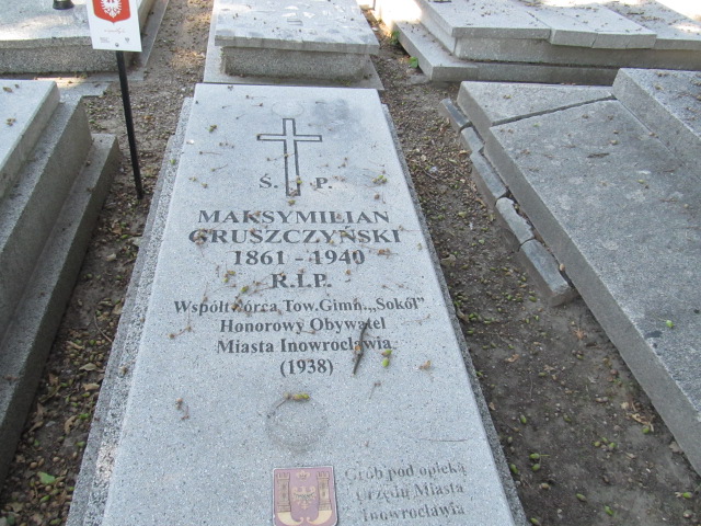 Maksymilian Gruszczyński 1860 Inowrocław - Grobonet - Wyszukiwarka osób pochowanych