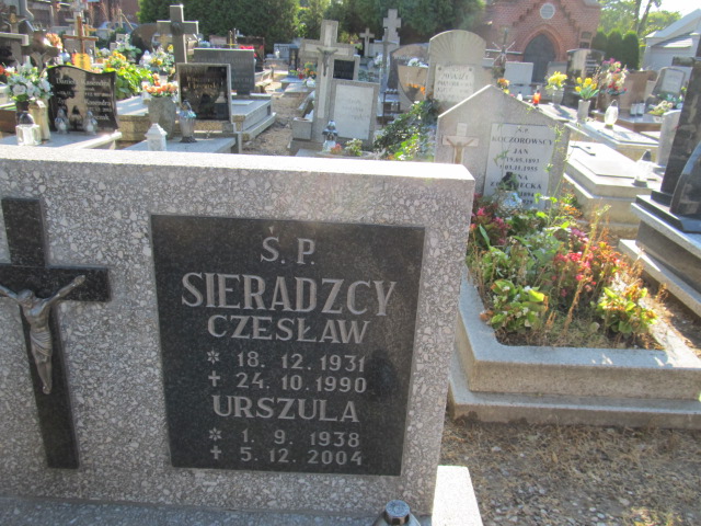 Czesław Sieradzki 1931 Inowrocław - Grobonet - Wyszukiwarka osób pochowanych