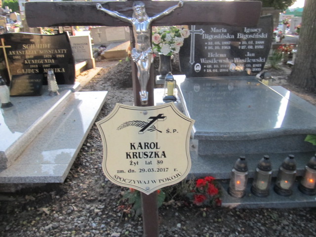 Karol Kruszka 1957 Inowrocław - Grobonet - Wyszukiwarka osób pochowanych