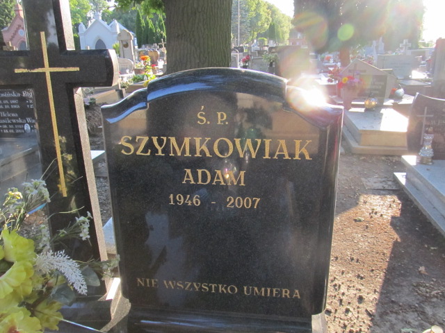 Adam Szymkowiak 1946 Inowrocław - Grobonet - Wyszukiwarka osób pochowanych