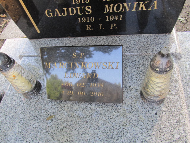 Edward Marcinkowski 1938 Inowrocław - Grobonet - Wyszukiwarka osób pochowanych