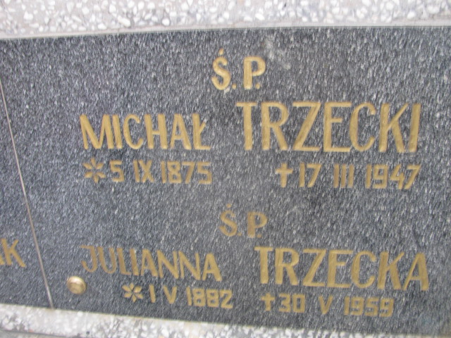 Julianna Trzecka 1882 Inowrocław - Grobonet - Wyszukiwarka osób pochowanych