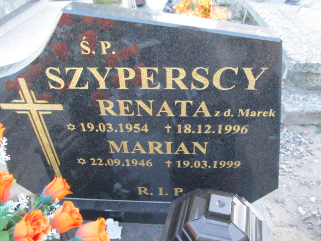 Renata Szyperska 1954 Inowrocław - Grobonet - Wyszukiwarka osób pochowanych