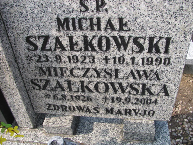 Mieczysława Szałkowska 1926 Inowrocław Parafialny - Grobonet - Wyszukiwarka osób pochowanych