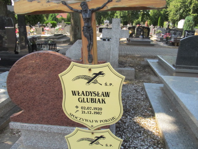 Władysław Gluniak 1920 Inowrocław - Grobonet - Wyszukiwarka osób pochowanych