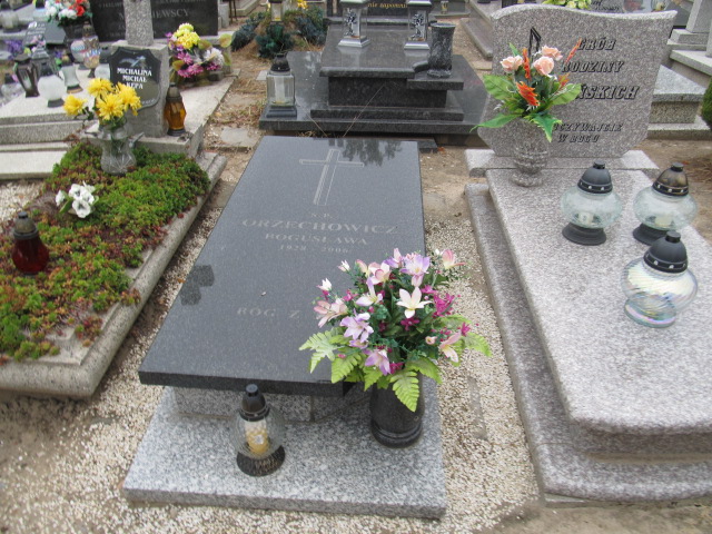 Grób Bogusława Orzechowicz