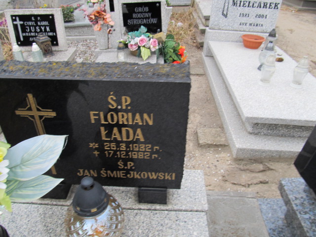 Florian Łada 1932 Inowrocław - Grobonet - Wyszukiwarka osób pochowanych