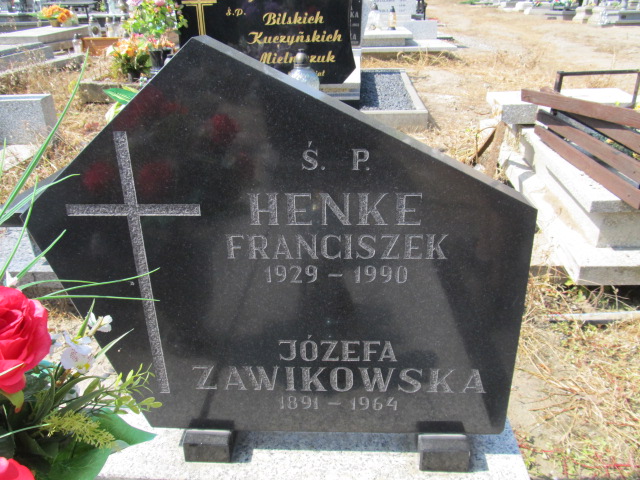 Grób Czesława Henke