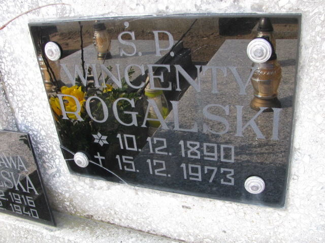 Wincenty Rogalski 1890 Inowrocław - Grobonet - Wyszukiwarka osób pochowanych