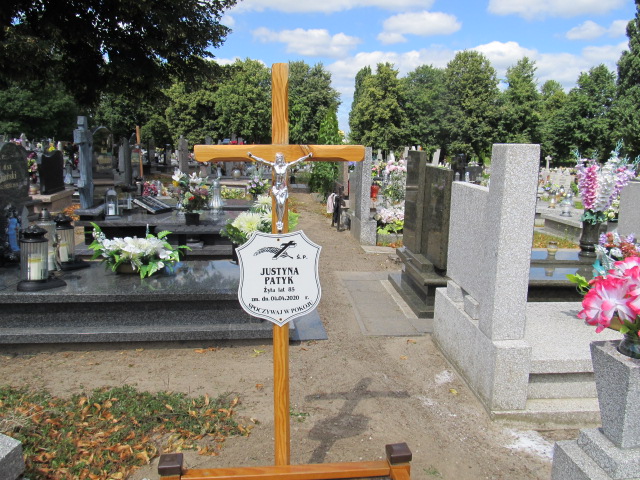 Justyna Patyk 1934 Inowrocław - Grobonet - Wyszukiwarka osób pochowanych