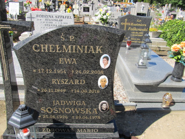 Ewa Chełminiak 1954 Inowrocław - Grobonet - Wyszukiwarka osób pochowanych