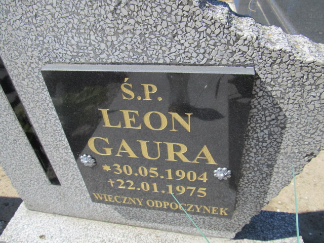 Leon Gaura 1904 Inowrocław - Grobonet - Wyszukiwarka osób pochowanych
