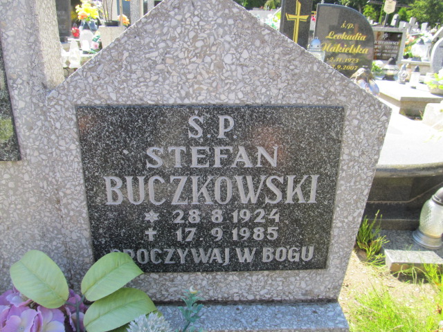 Stefan Buczkowski 1924 Inowrocław Parafialny - Grobonet - Wyszukiwarka osób pochowanych