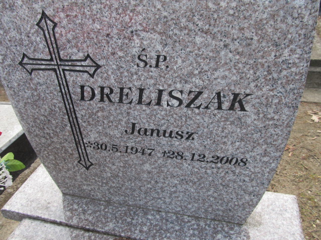 Janusz Dreliszak 1947 Inowrocław - Grobonet - Wyszukiwarka osób pochowanych