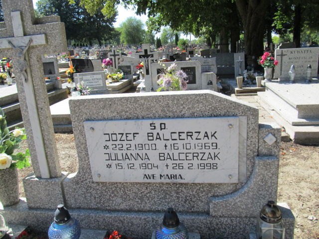 Julianna Balcerzak 1904 Inowrocław - Grobonet - Wyszukiwarka osób pochowanych