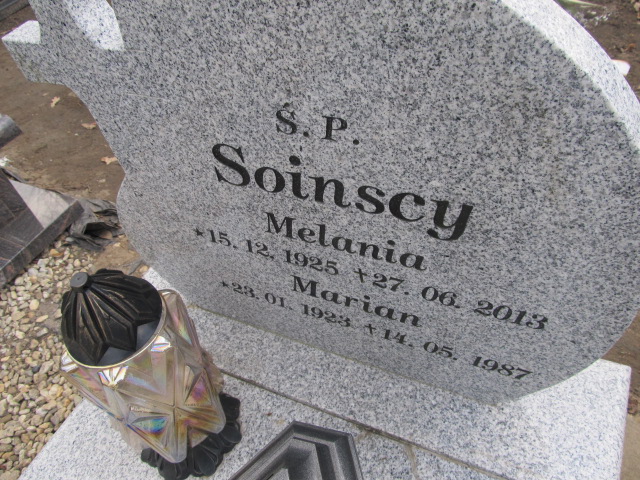 Melania Soinska 1925 Inowrocław - Grobonet - Wyszukiwarka osób pochowanych