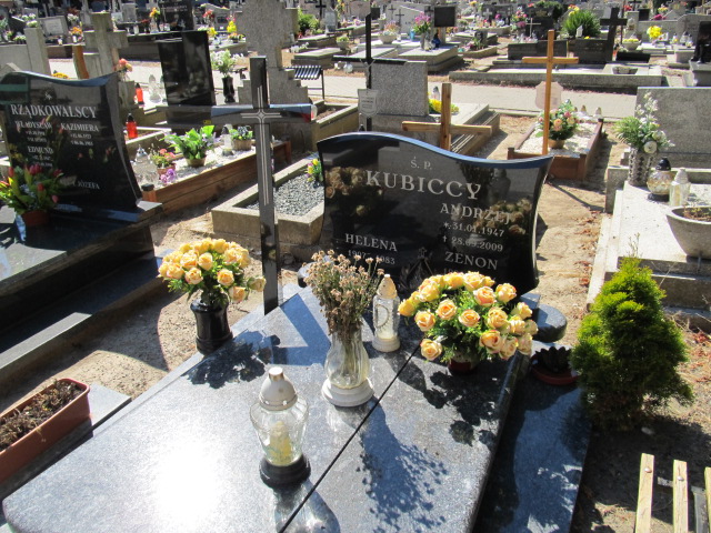 Grób Andrzej Kubicki