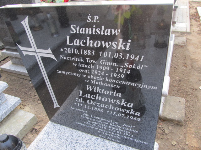 Wiktoria Lachowska 1888 Inowrocław - Grobonet - Wyszukiwarka osób pochowanych