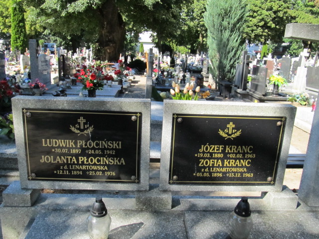 Zofia Kranc 1896 Inowrocław - Grobonet - Wyszukiwarka osób pochowanych