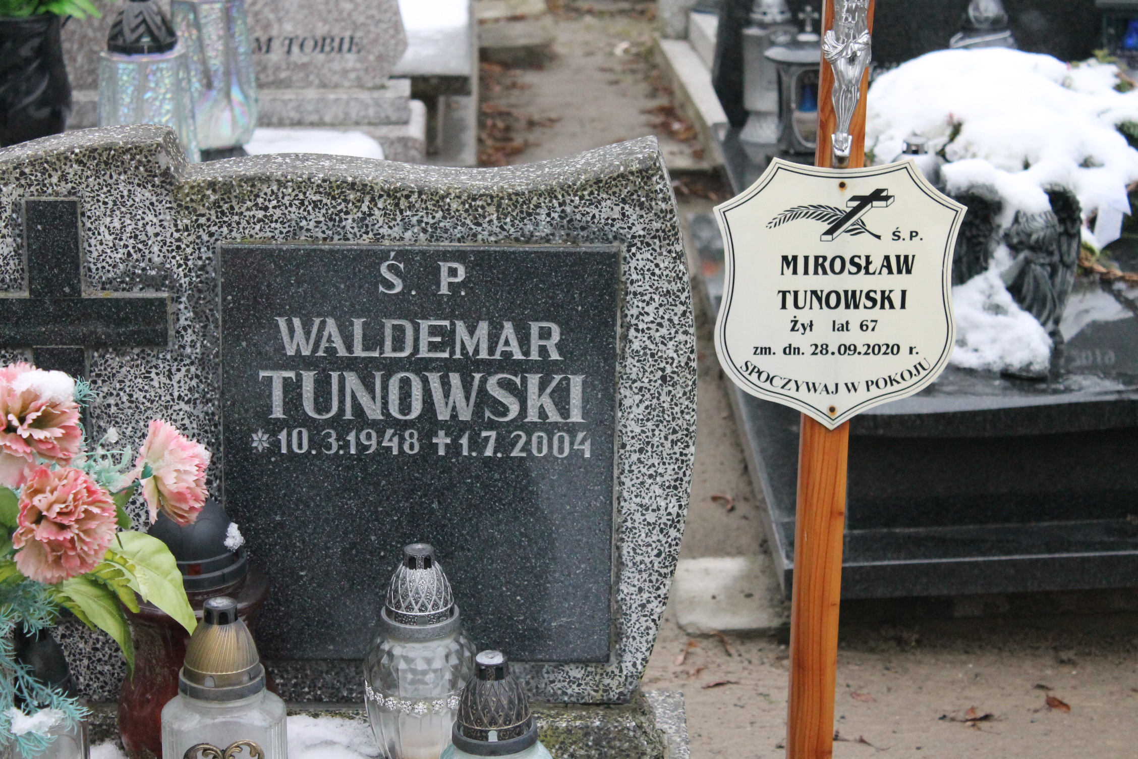 Grób Mirosław Tunowski