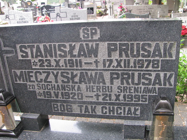 Stanisław Prusak 1911 Inowrocław - Grobonet - Wyszukiwarka osób pochowanych