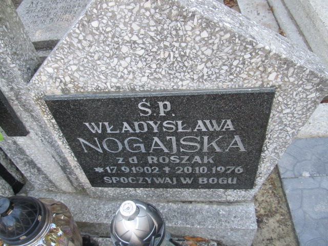 Władysława Nogajska 1902 Inowrocław Parafialny - Grobonet - Wyszukiwarka osób pochowanych