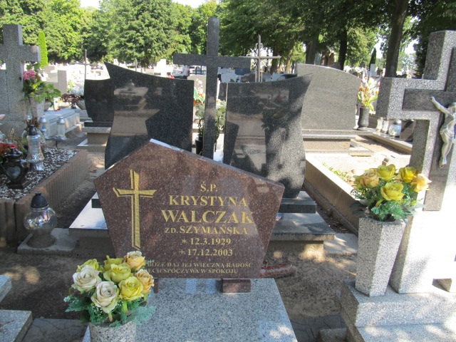 Krystyna Walczak 1929 Inowrocław - Grobonet - Wyszukiwarka osób pochowanych